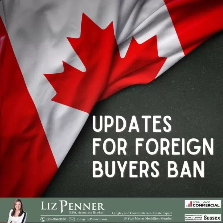 Foreign Buyers Ban Updates!