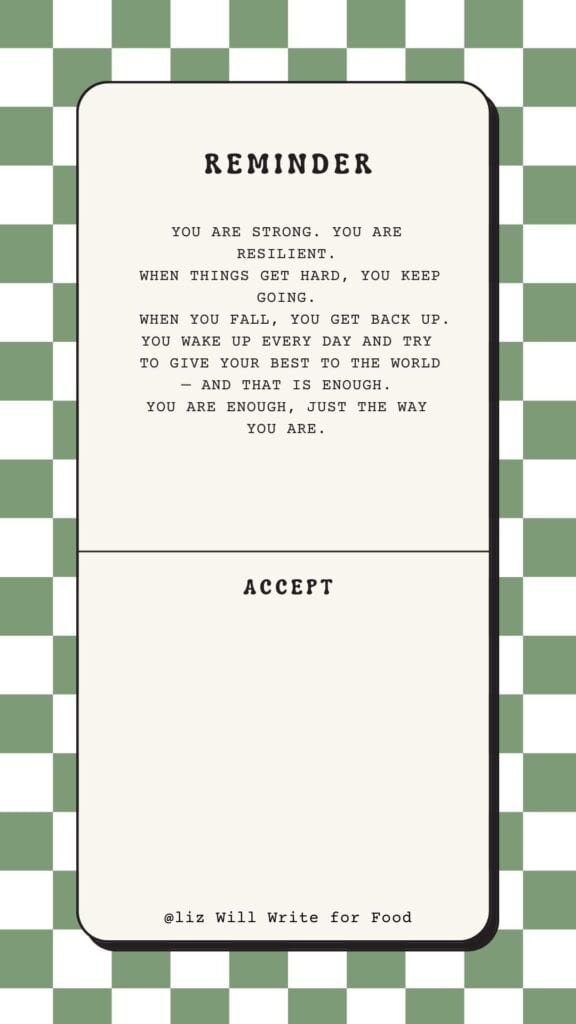 Everything will be okay
